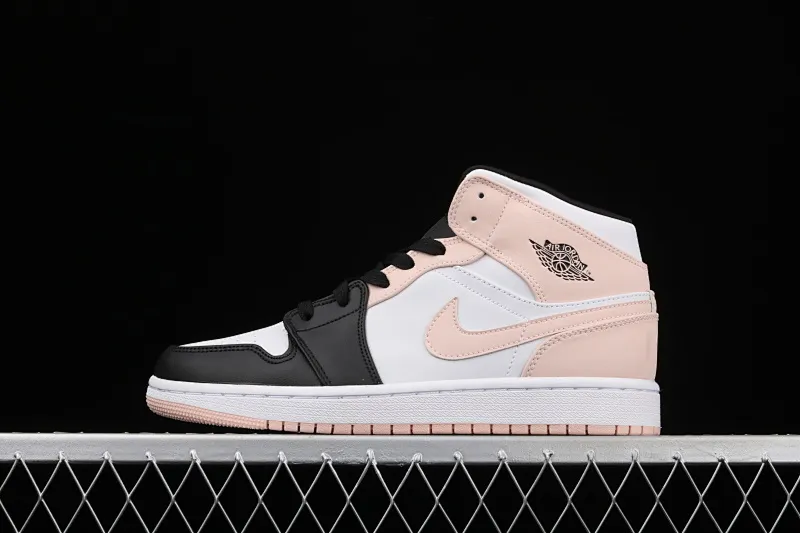All categories Air Jordan Jordan series basketball shoes Air Jordan 1 Mid Air Jordan 1 Mid SE "Game Royal" AJ1 Joe 1 Black Pink China 554724-133